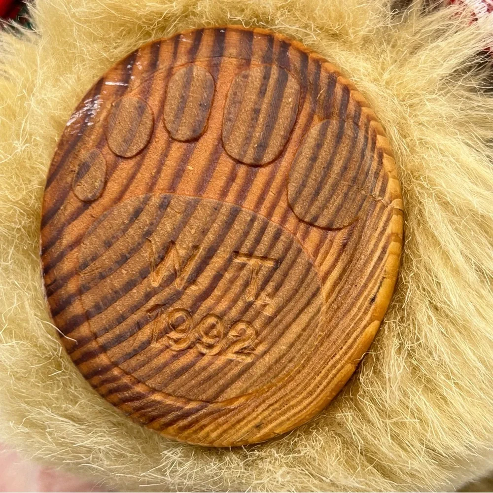 William Tung Vintage Christmas Teddy Bear 10